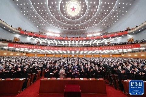 中國共產(chǎn)黨第二十次全國代表大會在京開幕(圖4) 中國共產(chǎn)黨第二十次全國代表大會在京開幕(圖4)