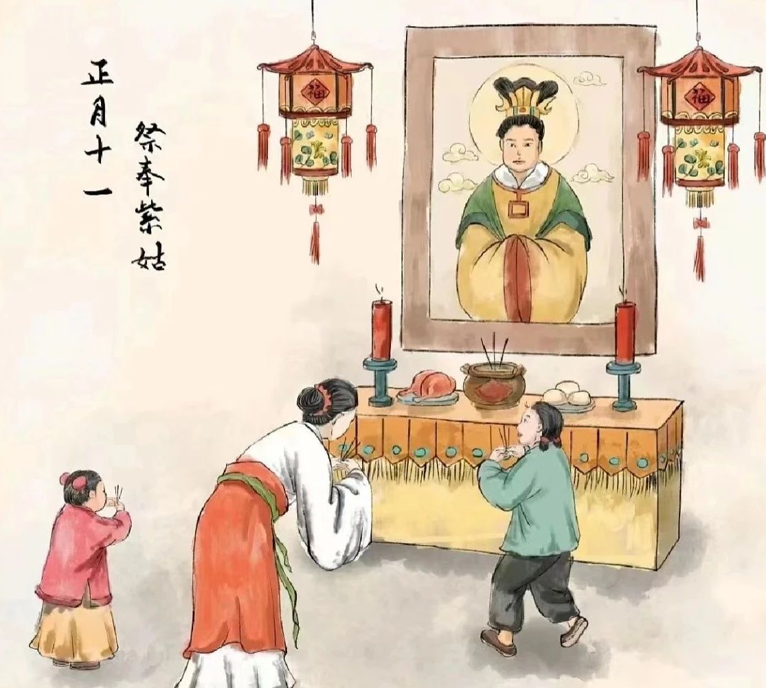 正月民俗：正月十一，祭奉紫姑(圖2)