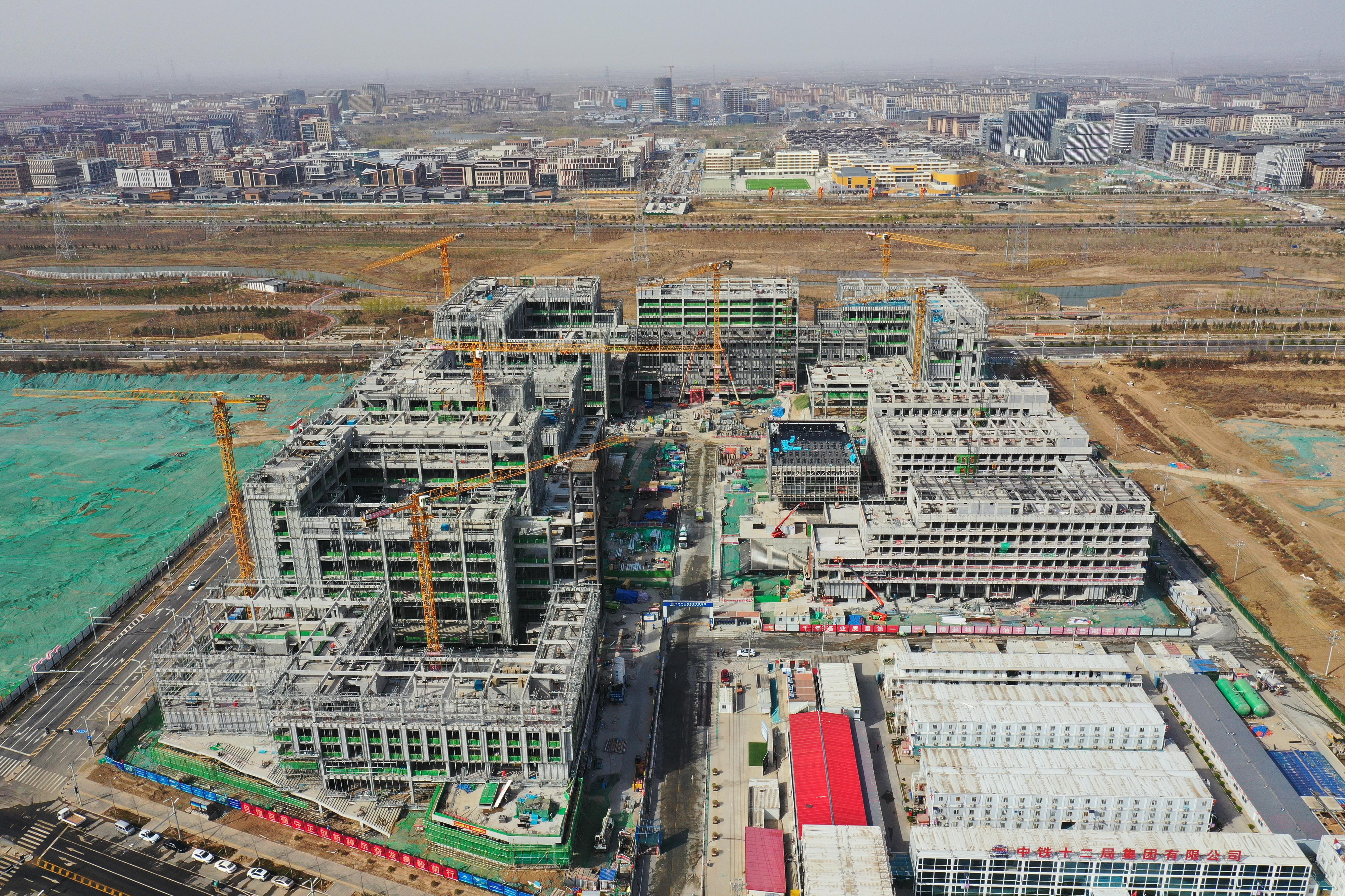 雄安新區(qū)建設(shè)穩(wěn)步推進 “未來之城”雛形顯現(xiàn)(圖1)