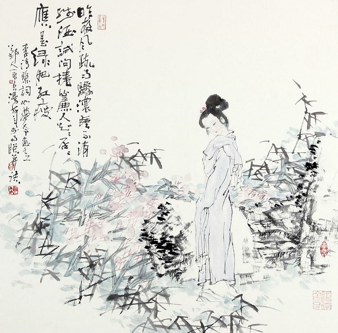 如夢(mèng)令 · 昨夜雨疏風(fēng)驟.jpg 人民日?qǐng)?bào):五千年來(lái)高水平的40首詩(shī)詞(圖6)