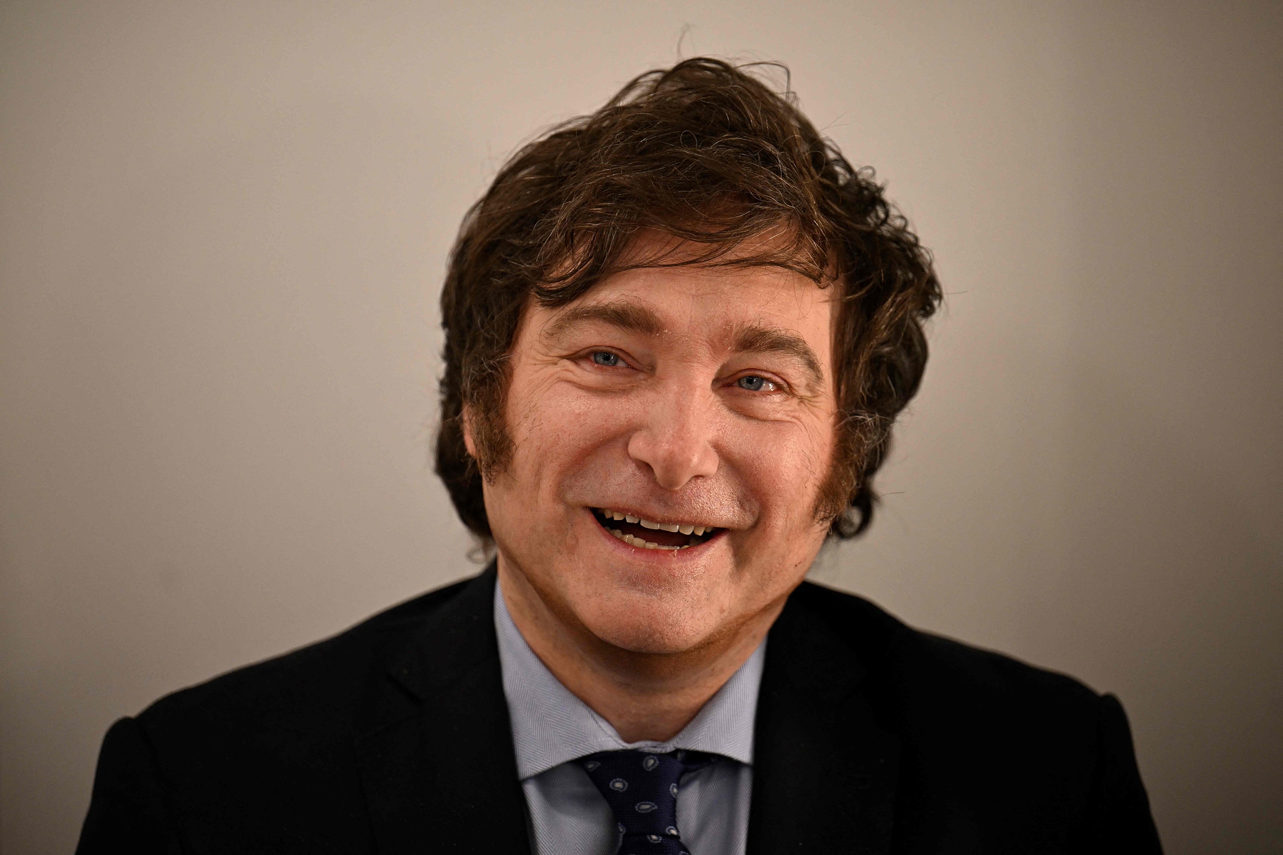 總統(tǒng)候選人米萊(Javier Milei).jpg “無政府資本主義者”米萊當選阿根廷總統(tǒng)(圖2)