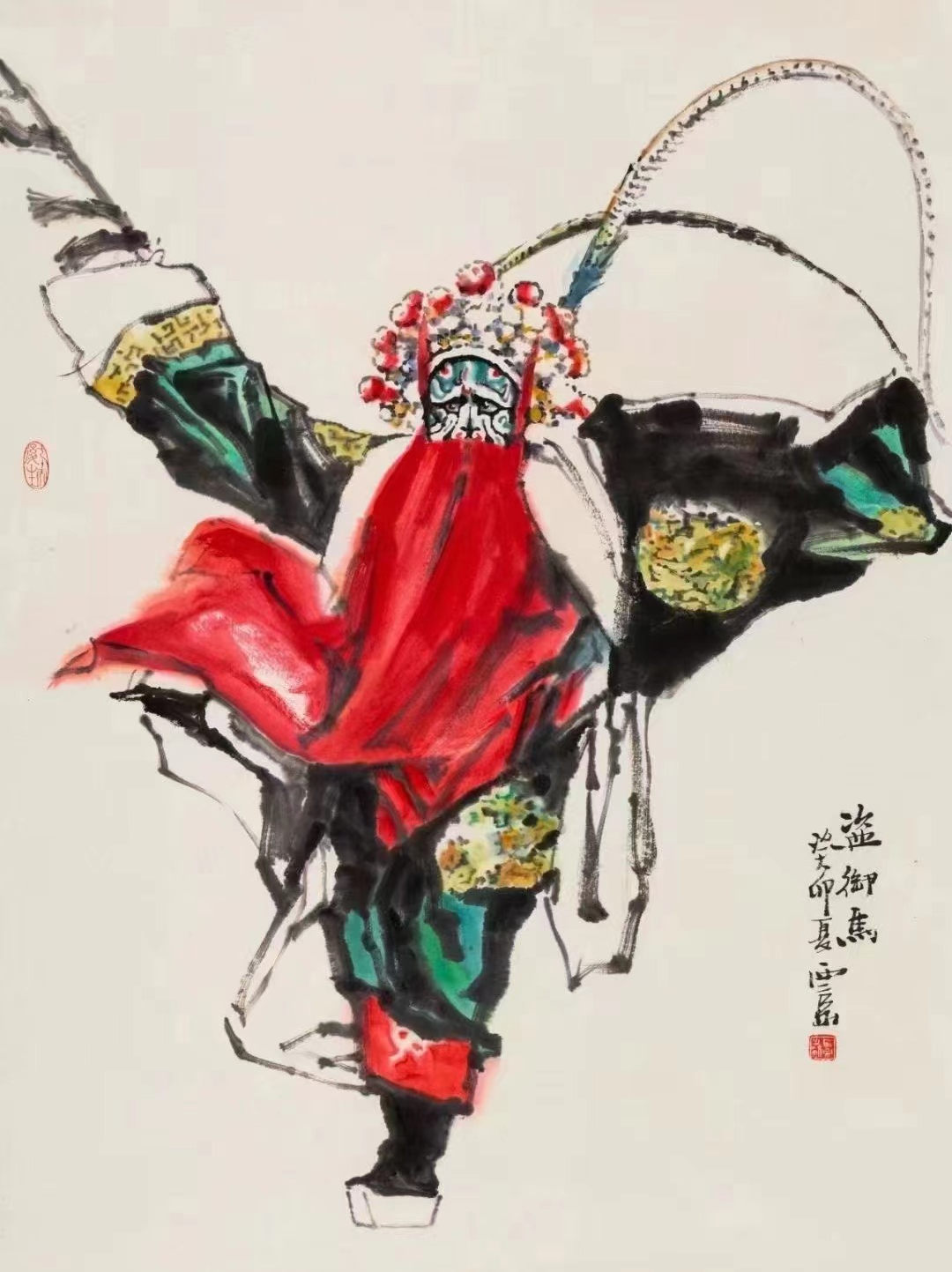 王西京癸卯年作品賞析(圖5) 王西京癸卯年作品賞析(圖5)