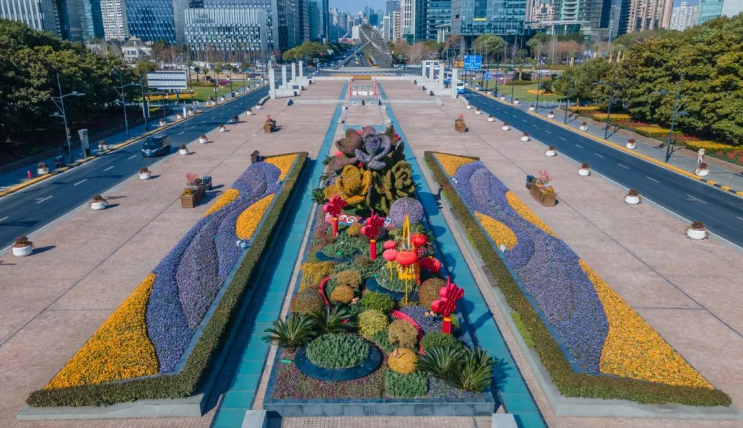 春節(jié)假期將至，上海街頭巷尾處處是花樣“年味”~來賞(圖9)