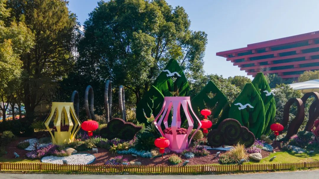 春節(jié)假期將至，上海街頭巷尾處處是花樣“年味”~來賞(圖10)