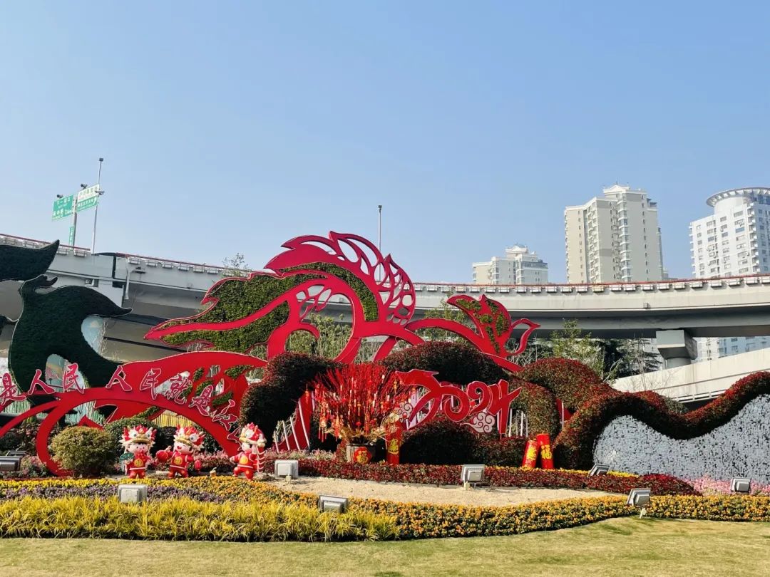 春節(jié)假期將至，上海街頭巷尾處處是花樣“年味”~來賞(圖16)