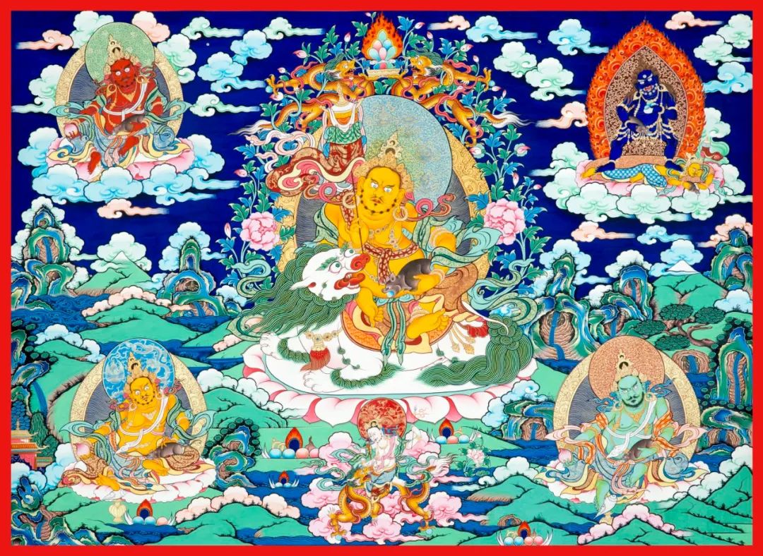 正月初五迎財(cái)神(圖1)