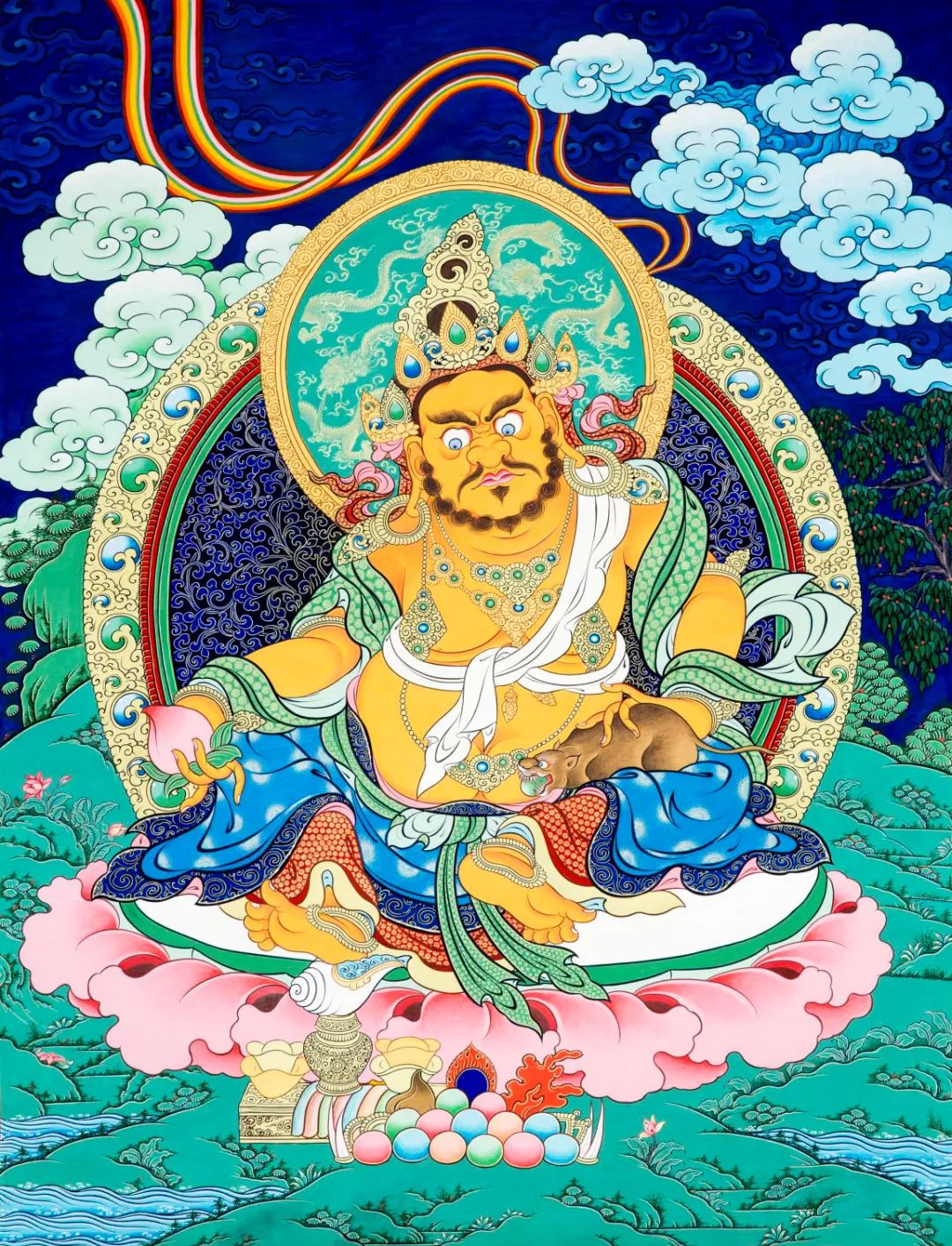 正月初五迎財(cái)神(圖2)