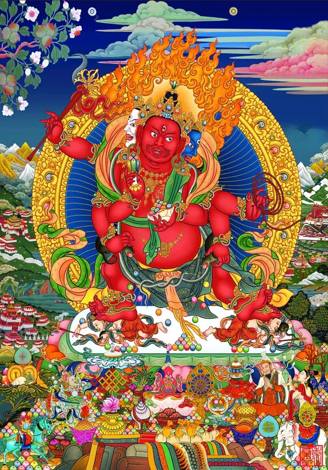正月初五迎財(cái)神(圖4)