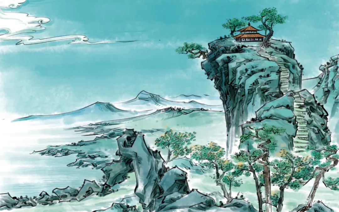 杜甫《白帝城最高樓》(圖2)