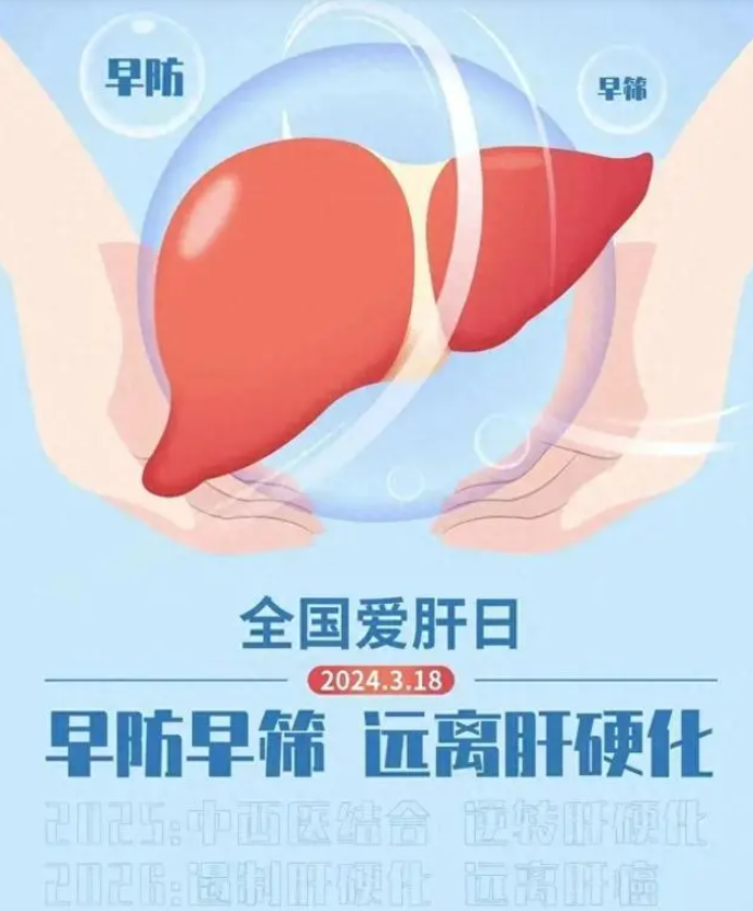 2024年全國愛肝日：早防早篩，遠(yuǎn)離肝硬化(圖1)