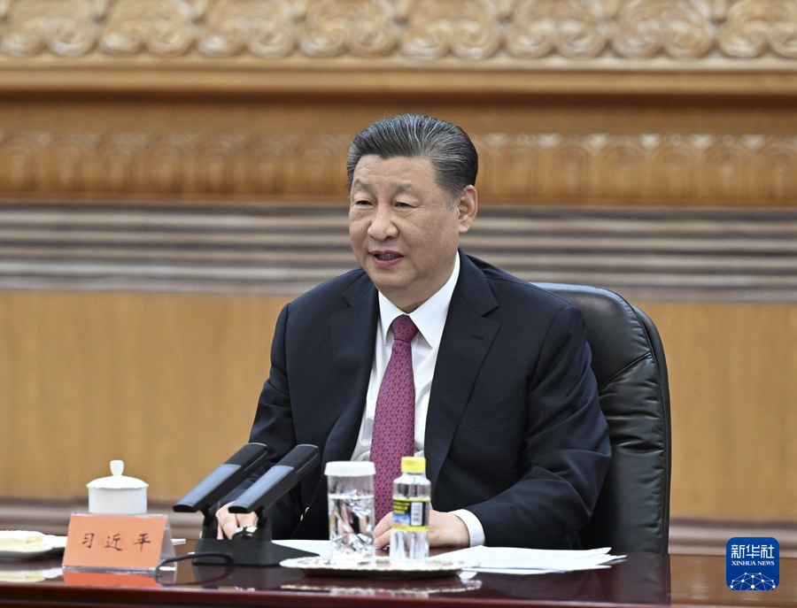 習(xí)近平會見馬英九一行(圖3)