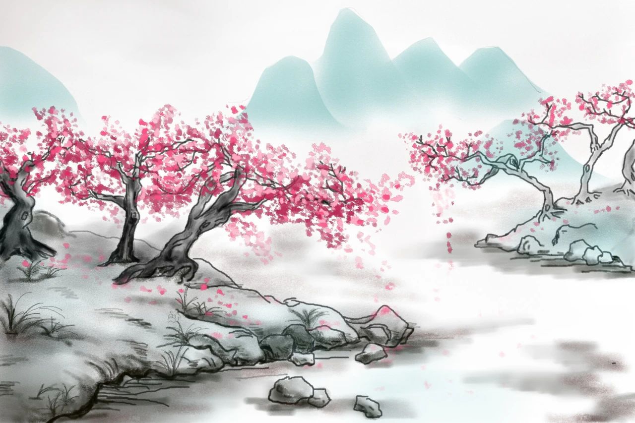 溪邊照影行.jpg 辛棄疾《生查子·獨游雨巖》(圖2)
