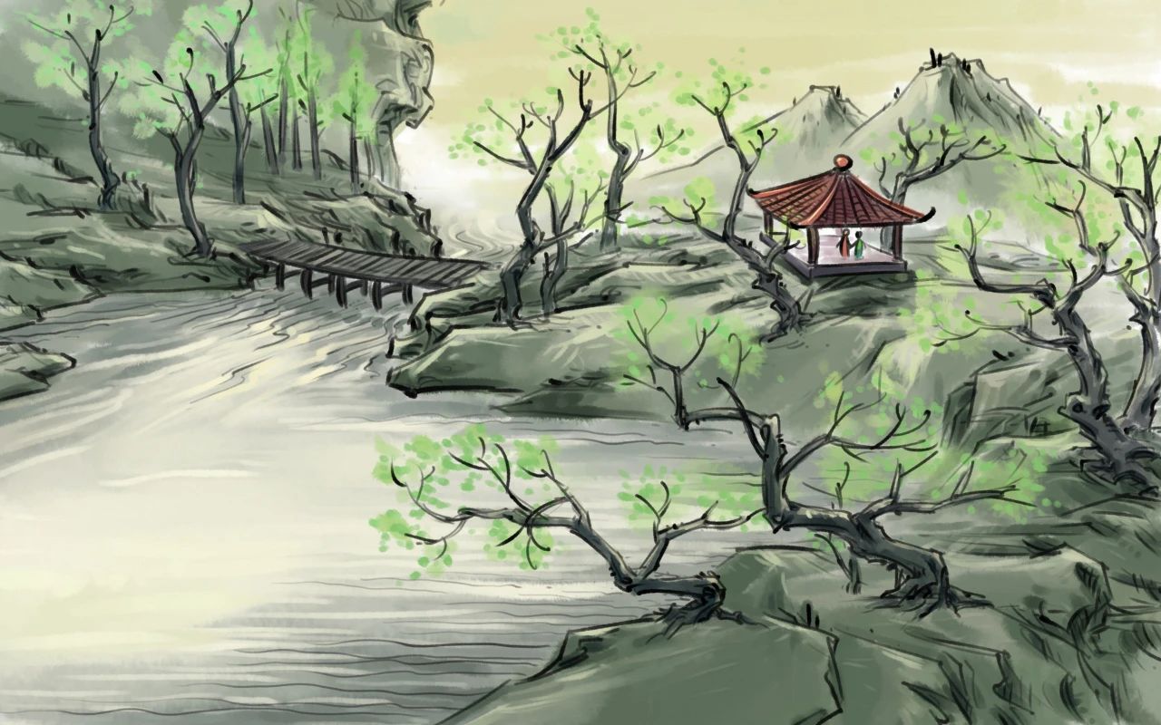 晏殊《木蘭花·池塘水綠風(fēng)微暖》(圖3)