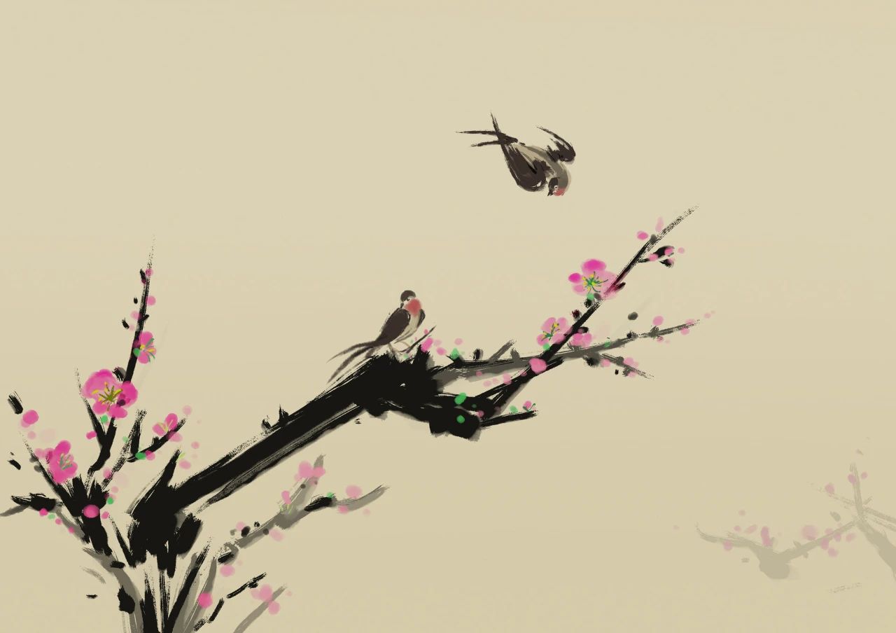 燕子迎春又送春，銜得春色如許(圖6)