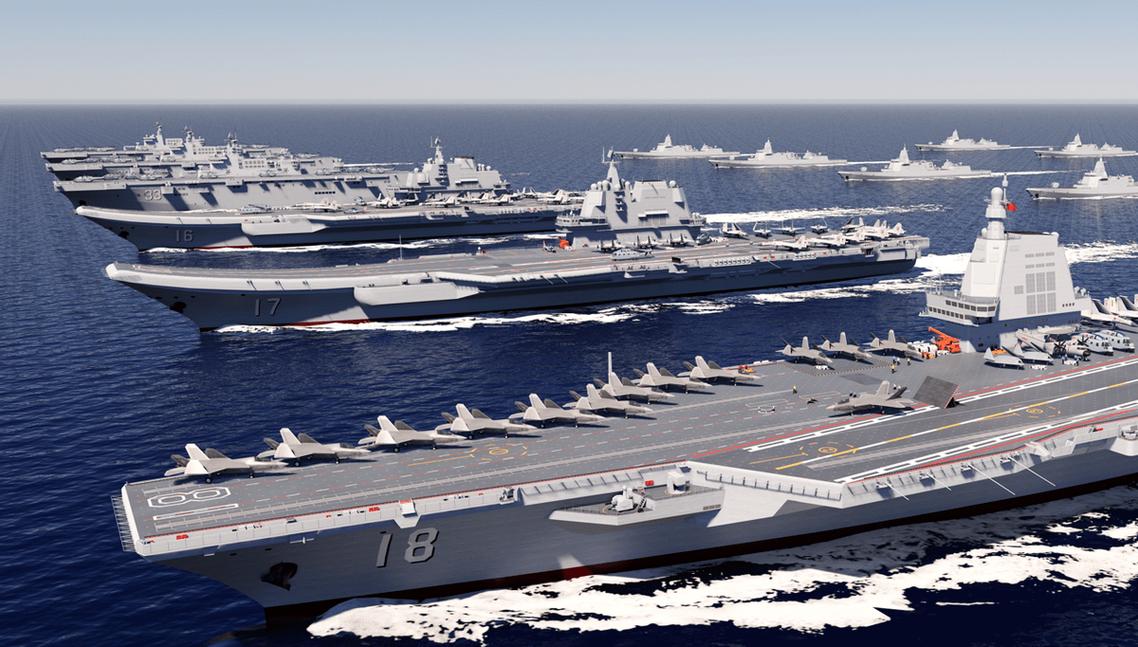 劈波斬浪，福建艦首航完成，中國“三航母時代”即將到來！(圖11)
