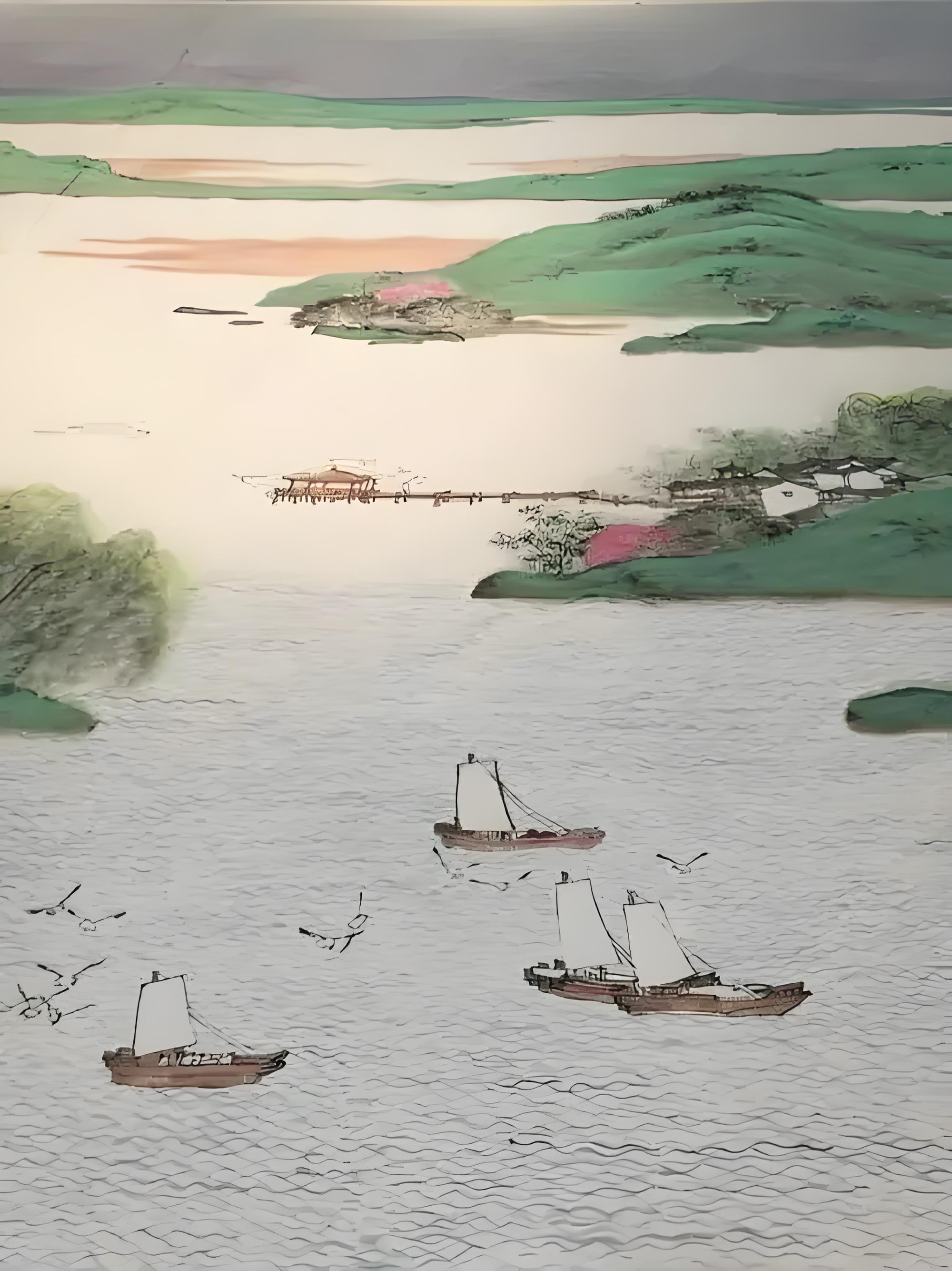 北宋·王安石《泊船瓜洲》(圖4)