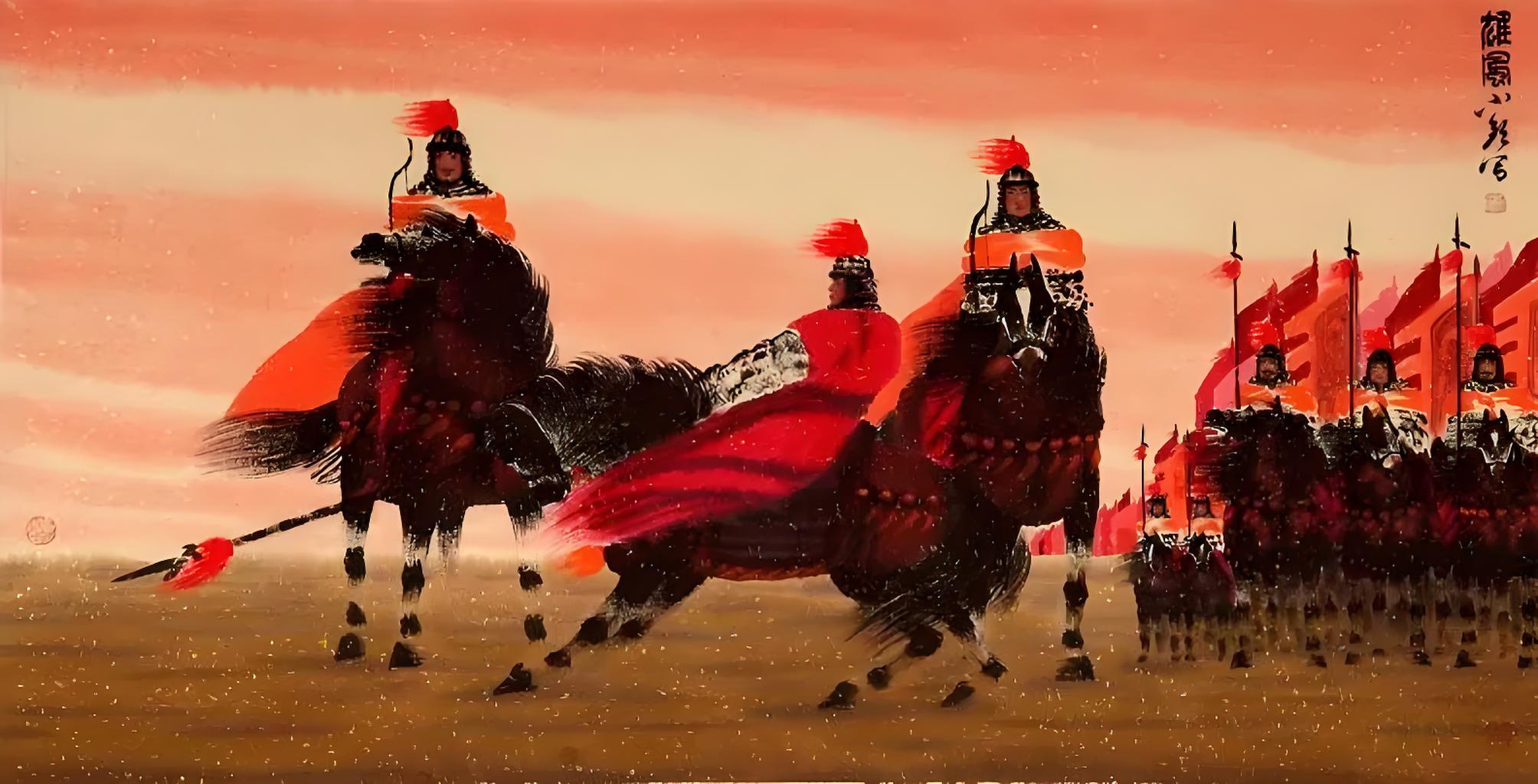 劉邦一生只寫了兩首詩，卻碾壓乾隆4萬首，毛澤東也贊賞不已(圖1)