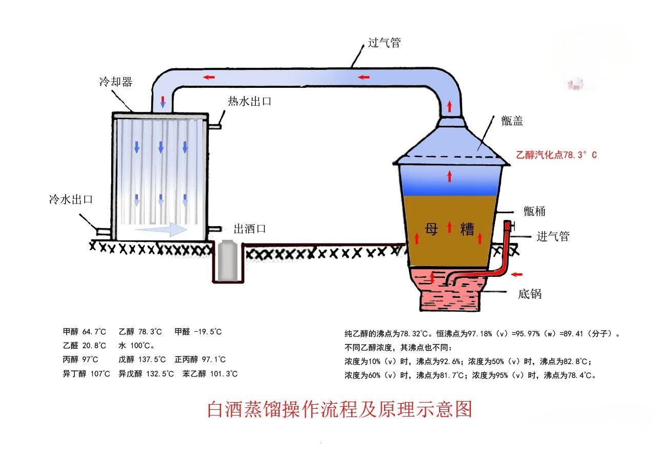 【釀酒技術(shù)】說說白酒蒸餾的作用(圖1)