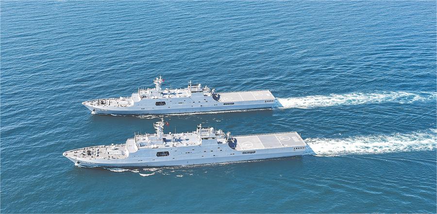 我海軍第46批護航編隊焦作艦洪湖艦訪問埃及/8月陸海軍訓(xùn)練日常報道(圖2)