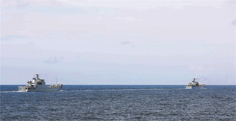 我海軍第46批護航編隊焦作艦洪湖艦訪問埃及/8月陸海軍訓(xùn)練日常報道(圖5)