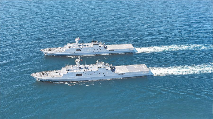 我海軍第46批護航編隊焦作艦洪湖艦訪問埃及/8月陸海軍訓(xùn)練日常報道(圖7)