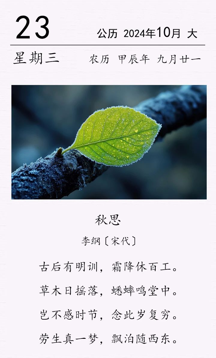 李綱《秋思》(圖1)