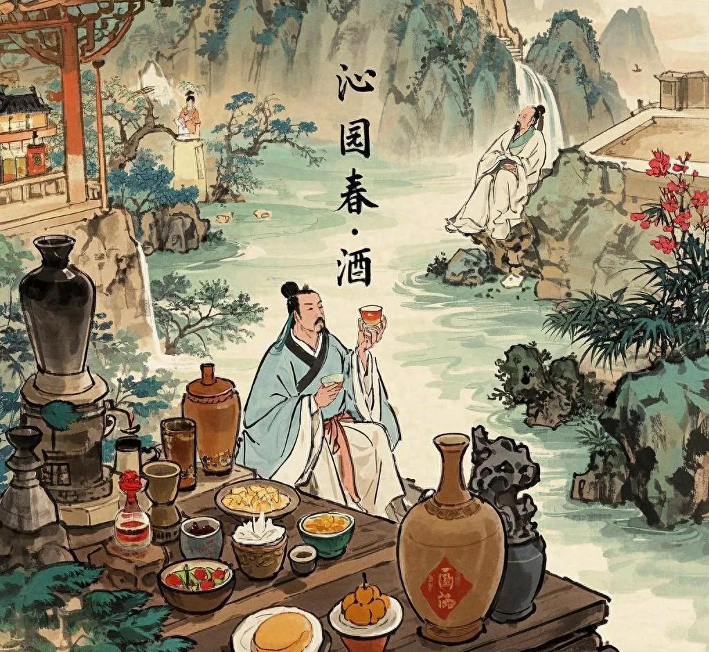 沁園春·酒.jpeg 沁園春 · 酒(圖1)