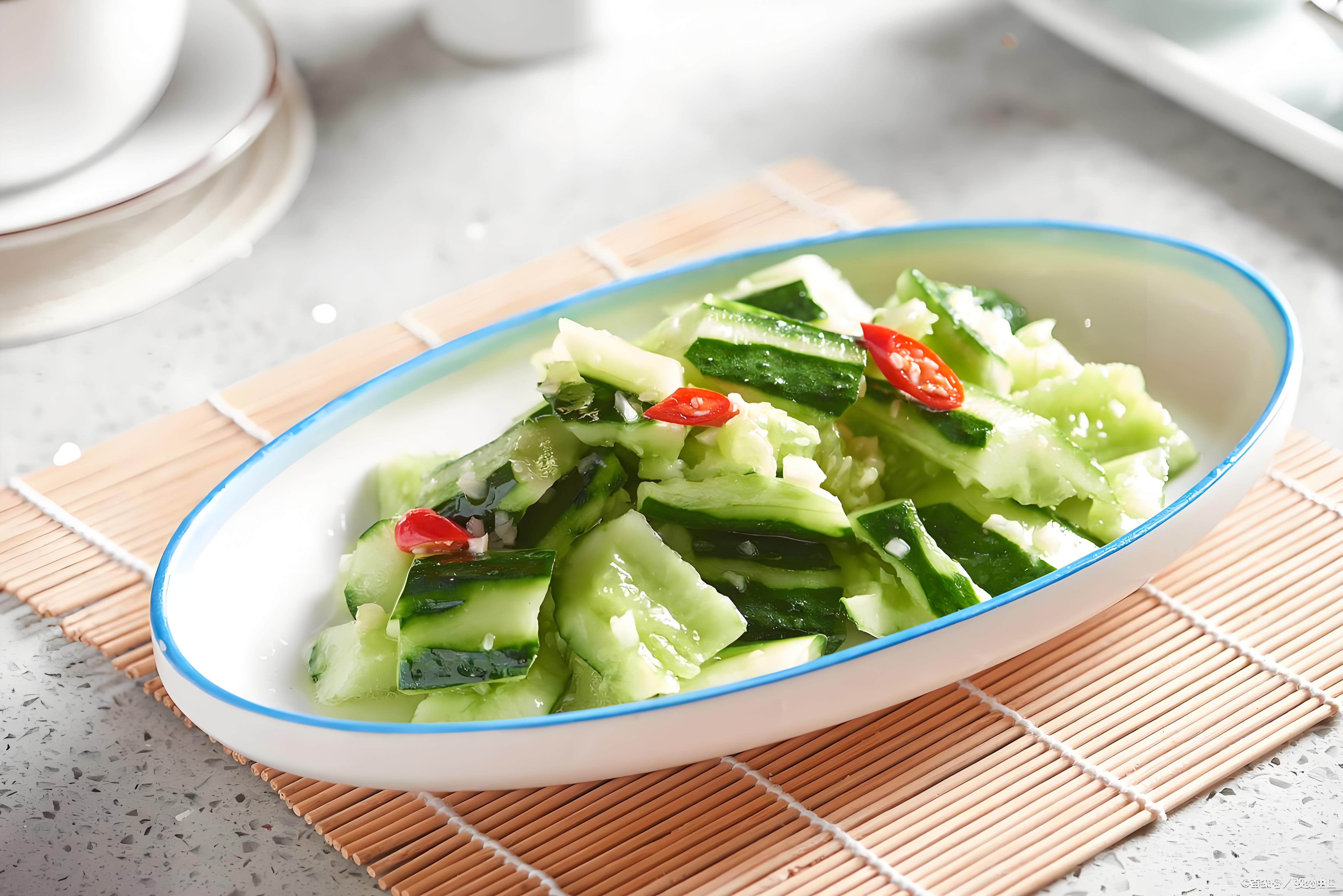 拍黃瓜.jpg 中國(guó)十大下酒小菜(圖3)
