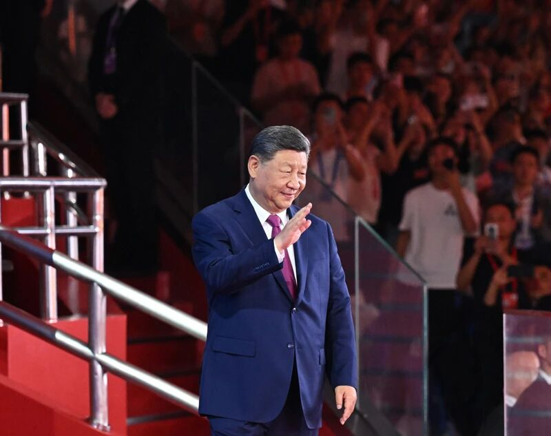 第十五屆全國運動會在廣東廣州隆重開幕 習近平出席開幕式并宣布運動會開幕(圖3)
