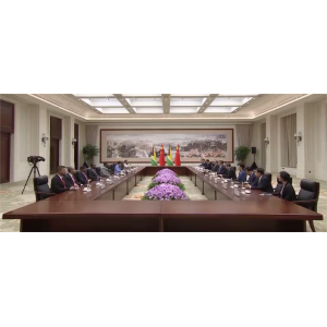 習(xí)近平會(huì)見圭亞那總統(tǒng)阿里