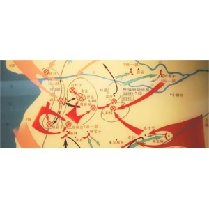 宿北戰(zhàn)役，山東野戰(zhàn)軍華中野戰(zhàn)軍第一次協(xié)同作戰(zhàn)，陳毅坐鎮(zhèn)，粟裕