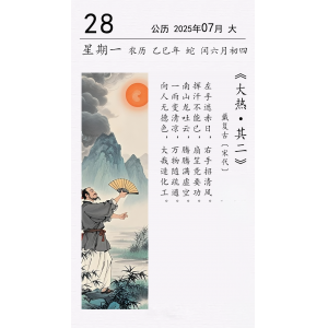 戴復(fù)古《大熱 · 其二》