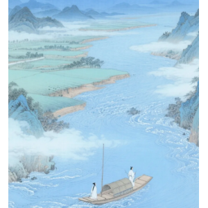 唐 · 李白《渡荊門送別》