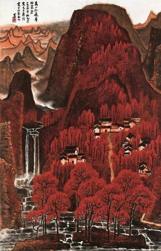 毛主席經(jīng)典詩詞入畫，大氣磅礴，美不勝收（建國初期和長征題材作品）(圖2)