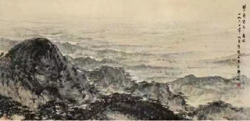 毛主席經(jīng)典詩詞入畫，大氣磅礴，美不勝收（建國初期和長征題材作品）(圖5)