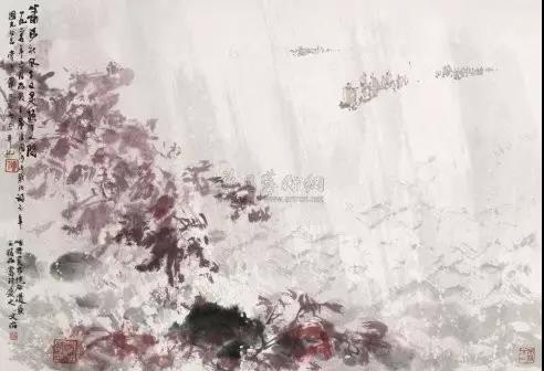毛主席經(jīng)典詩詞入畫，大氣磅礴，美不勝收（北戴河以及韶山題材作品）(圖4)