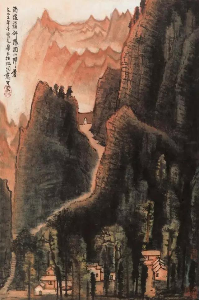 毛主席經(jīng)典詩詞入畫，大氣磅礴，美不勝收（念奴嬌·昆侖,送瘟神等）(圖10)
